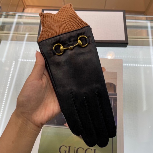 Replica Gucci Gloves For Women #1250726 $52.00 USD for Wholesale