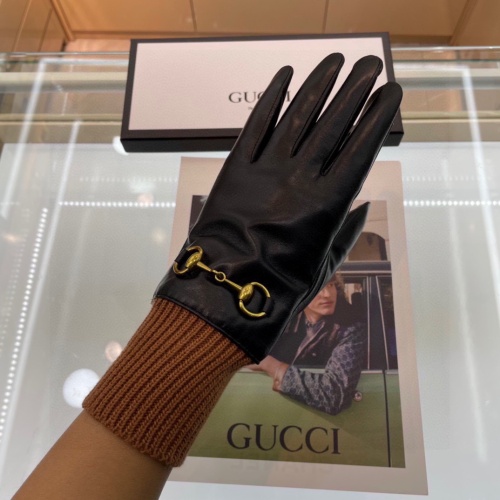 Replica Gucci Gloves For Women #1250726 $52.00 USD for Wholesale