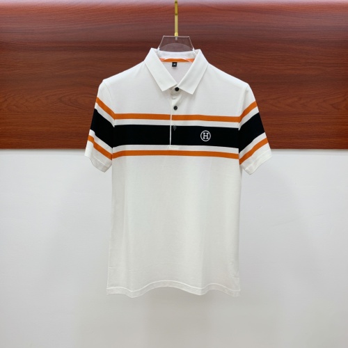 Hermes T-Shirts Short Sleeved For Men #1250727 $72.00 USD, Wholesale Replica Hermes T-Shirts