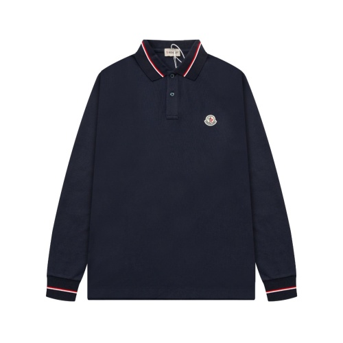 Moncler T-Shirts Long Sleeved For Men #1250740 $52.00 USD, Wholesale Replica Moncler T-Shirts