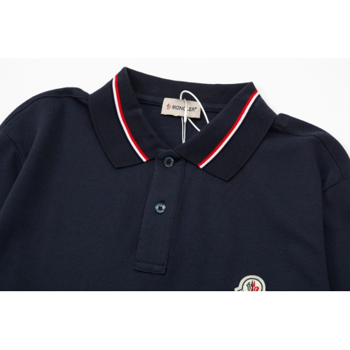 Replica Moncler T-Shirts Long Sleeved For Men #1250740 $52.00 USD for Wholesale