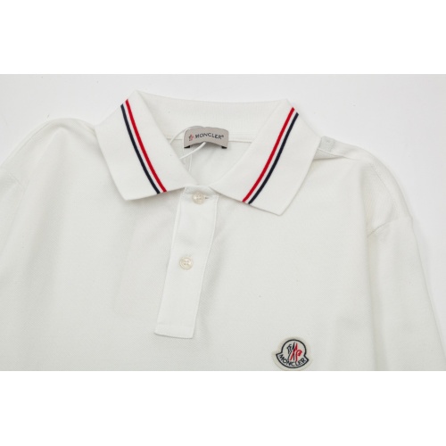 Replica Moncler T-Shirts Long Sleeved For Men #1250741 $52.00 USD for Wholesale