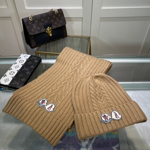 Moncler Caps #1250880 $48.00 USD, Wholesale Replica Moncler Hat and Scarf and Glove Set