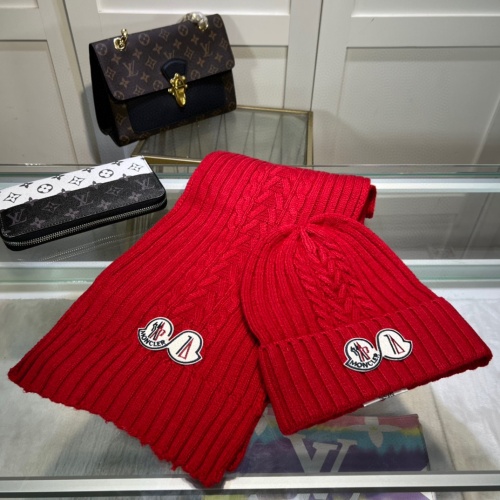 Moncler Caps #1250881 $48.00 USD, Wholesale Replica Moncler Hat and Scarf and Glove Set