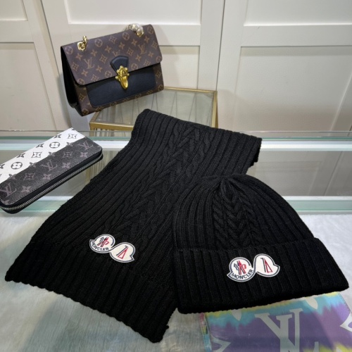 Moncler Caps #1250883 $48.00 USD, Wholesale Replica Moncler Hat and Scarf and Glove Set