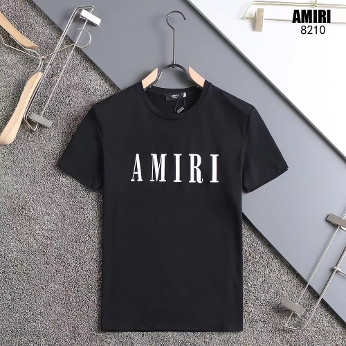 Amiri T-Shirts Short Sleeved For Men #1250889 $29.00 USD, Wholesale Replica Amiri T-Shirts