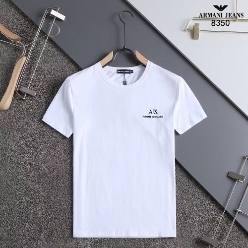 Armani T-Shirts Short Sleeved For Men #1250891 $29.00 USD, Wholesale Replica Armani T-Shirts