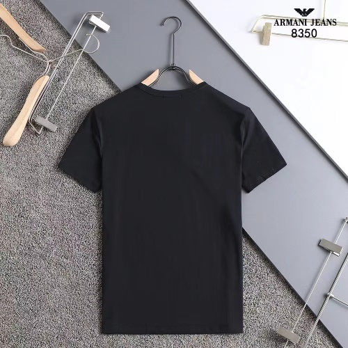 Replica Armani T-Shirts Short Sleeved For Men #1250892 $29.00 USD for Wholesale