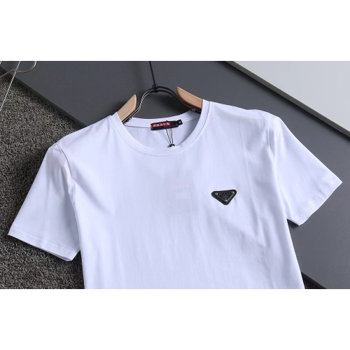 Replica Prada T-Shirts Short Sleeved For Men #1250893 $29.00 USD for Wholesale