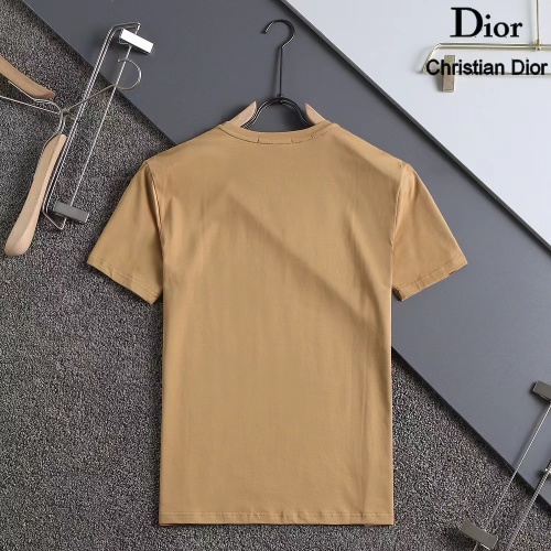 Replica Christian Dior T-Shirts Short Sleeved For Men #1250903 $29.00 USD for Wholesale