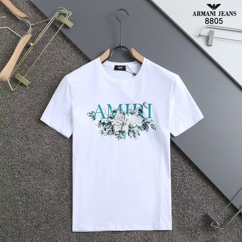 Amiri T-Shirts Short Sleeved For Men #1250908 $29.00 USD, Wholesale Replica Amiri T-Shirts