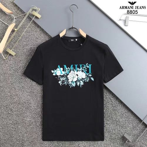 Amiri T-Shirts Short Sleeved For Men #1250909 $29.00 USD, Wholesale Replica Amiri T-Shirts