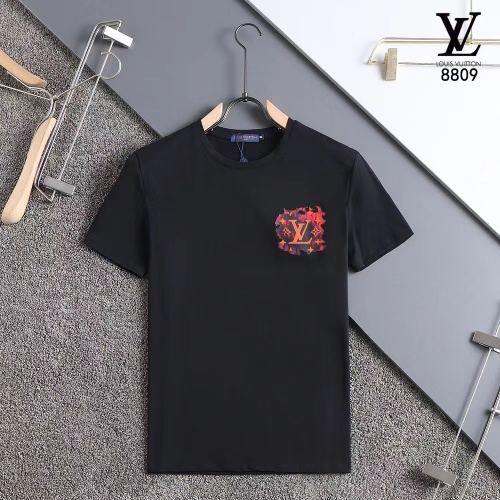 Louis Vuitton LV T-Shirts Short Sleeved For Men #1250913 $29.00 USD, Wholesale Replica Louis Vuitton LV T-Shirts