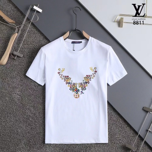 Louis Vuitton LV T-Shirts Short Sleeved For Men #1250914 $29.00 USD, Wholesale Replica Louis Vuitton LV T-Shirts