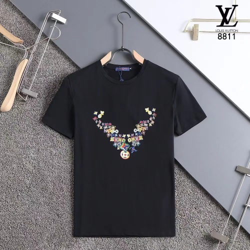 Louis Vuitton LV T-Shirts Short Sleeved For Men #1250915 $29.00 USD, Wholesale Replica Louis Vuitton LV T-Shirts