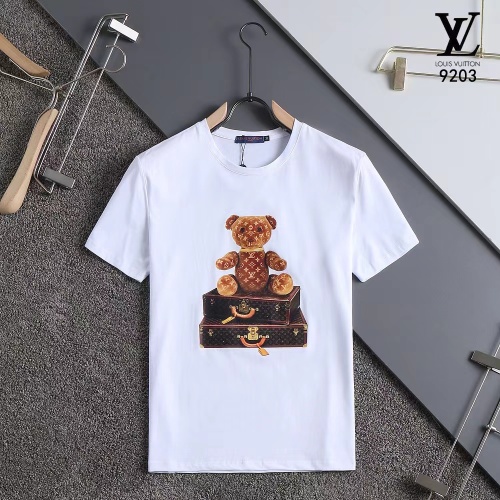 Louis Vuitton LV T-Shirts Short Sleeved For Men #1250917 $29.00 USD, Wholesale Replica Louis Vuitton LV T-Shirts