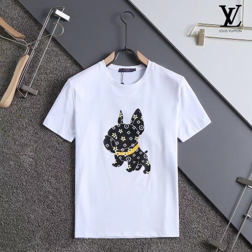 Louis Vuitton LV T-Shirts Short Sleeved For Men #1250919 $29.00 USD, Wholesale Replica Louis Vuitton LV T-Shirts