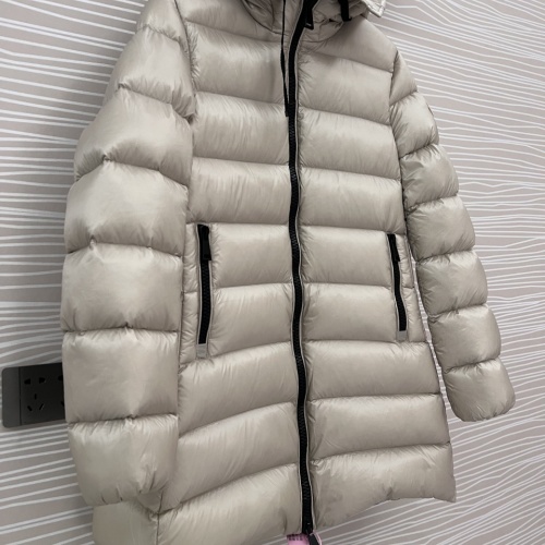 Replica Moncler Down Feather Coat Long Sleeved For Women #1250940 $251.24 USD for Wholesale