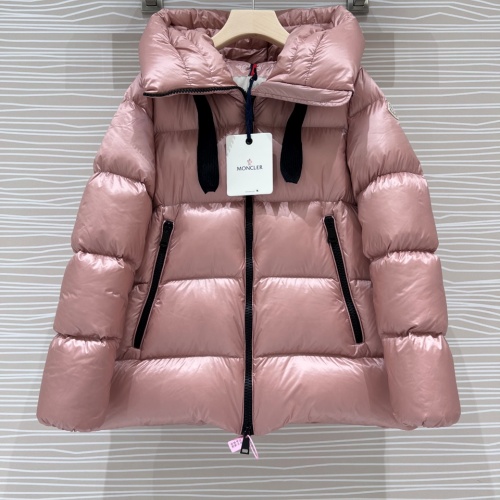 Moncler Down Feather Coat Long Sleeved For Women #1250943 $212.00 USD, Wholesale Replica Moncler Down Feather Coat