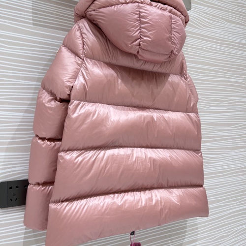 Replica Moncler Down Feather Coat Long Sleeved For Women #1250943 $212.00 USD for Wholesale