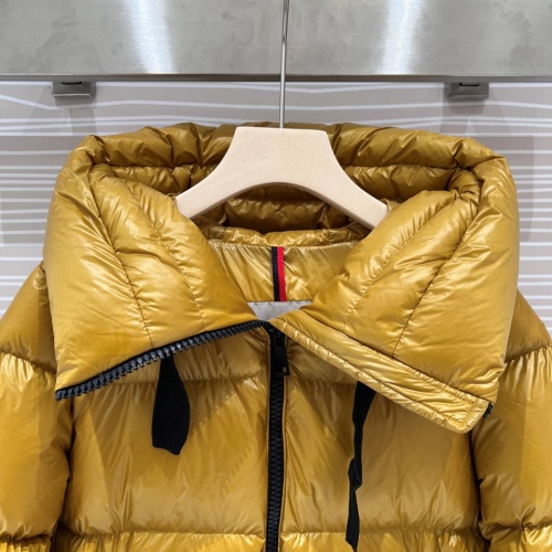 Replica Moncler Down Feather Coat Long Sleeved For Women #1250944 $212.00 USD for Wholesale