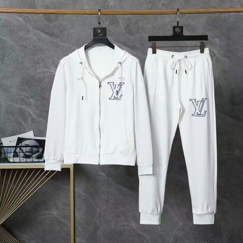 Louis Vuitton LV Tracksuits Long Sleeved For Men #1250947 $82.00 USD, Wholesale Replica Louis Vuitton LV Tracksuits