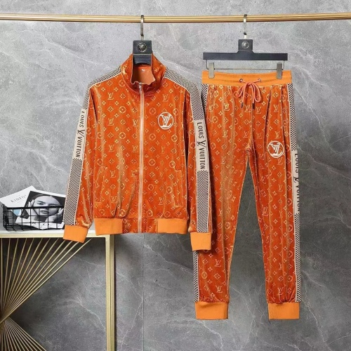 Louis Vuitton LV Tracksuits Long Sleeved For Men #1250949 $82.00 USD, Wholesale Replica Louis Vuitton LV Tracksuits