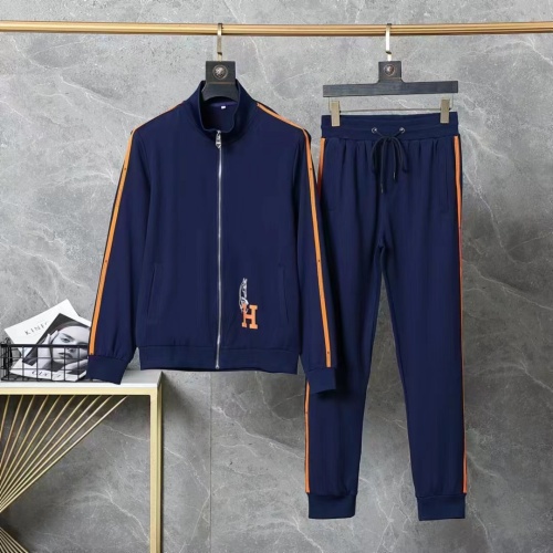 Hermes Tracksuits Long Sleeved For Men #1250953 $82.00 USD, Wholesale Replica Hermes Tracksuits