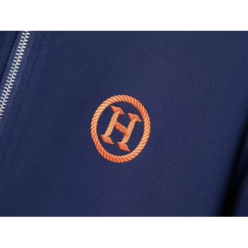 Replica Hermes Tracksuits Long Sleeved For Men #1250955 $82.00 USD for Wholesale