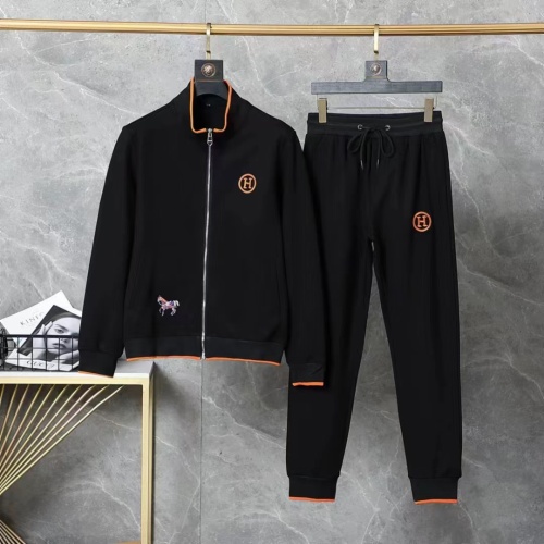 Hermes Tracksuits Long Sleeved For Men #1250956 $82.00 USD, Wholesale Replica Hermes Tracksuits