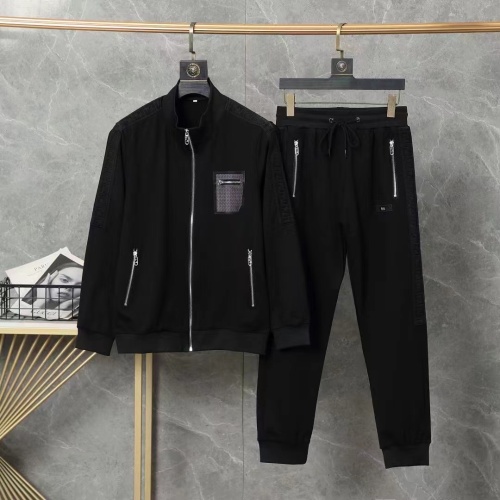 Fendi Tracksuits Long Sleeved For Men #1250961 $82.00 USD, Wholesale Replica Fendi Tracksuits