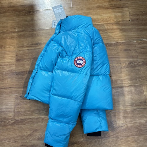 Replica Canada Goose Down Feather Coat Long Sleeved For Women #1250967 $155.00 USD for Wholesale