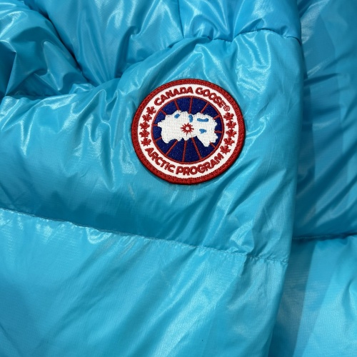 Replica Canada Goose Down Feather Coat Long Sleeved For Women #1250967 $155.00 USD for Wholesale