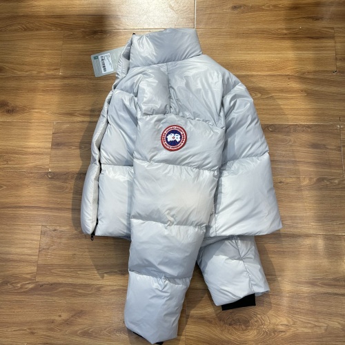 Replica Canada Goose Down Feather Coat Long Sleeved For Women #1250968 $155.00 USD for Wholesale