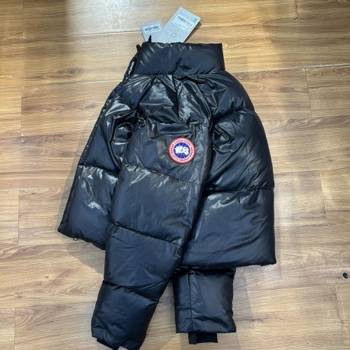 Replica Canada Goose Down Feather Coat Long Sleeved For Women #1250969 $155.00 USD for Wholesale