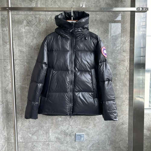 Canada Goose Down Feather Coat Long Sleeved For Unisex #1251002 $180.00 USD, Wholesale Replica Canada Goose Down Feather Coat