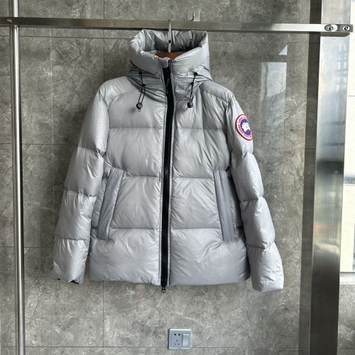 Canada Goose Down Feather Coat Long Sleeved For Unisex #1251003 $180.00 USD, Wholesale Replica Canada Goose Down Feather Coat