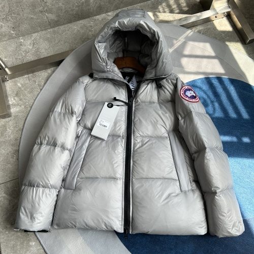 Replica Canada Goose Down Feather Coat Long Sleeved For Unisex #1251003 $180.00 USD for Wholesale