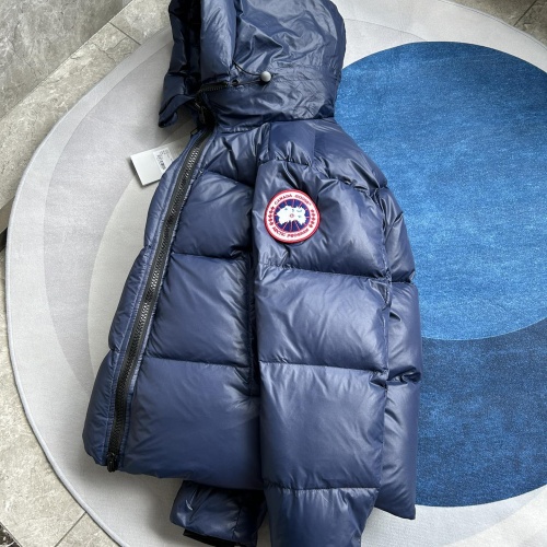 Replica Canada Goose Down Feather Coat Long Sleeved For Unisex #1251005 $180.00 USD for Wholesale