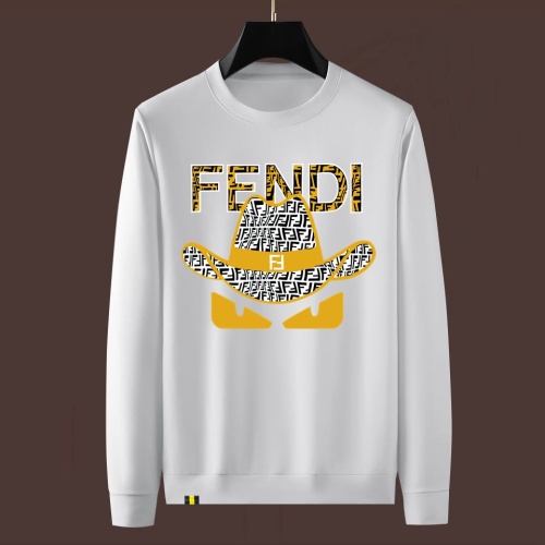 Fendi Hoodies Long Sleeved For Men #1251069 $48.00 USD, Wholesale Replica Fendi Hoodies