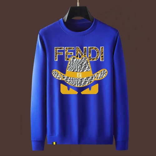 Fendi Hoodies Long Sleeved For Men #1251071 $48.00 USD, Wholesale Replica Fendi Hoodies