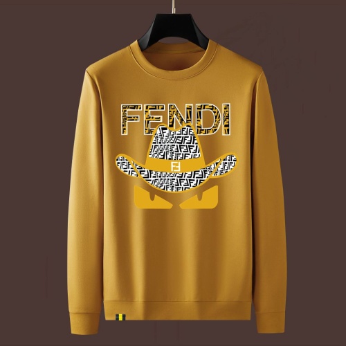 Fendi Hoodies Long Sleeved For Men #1251074 $48.00 USD, Wholesale Replica Fendi Hoodies