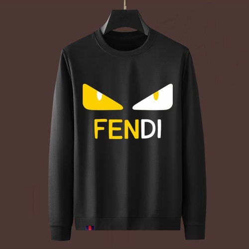 Fendi Hoodies Long Sleeved For Men #1251076 $48.00 USD, Wholesale Replica Fendi Hoodies