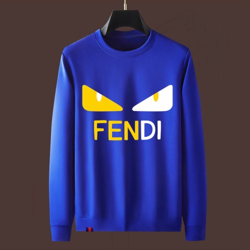 Fendi Hoodies Long Sleeved For Men #1251078 $48.00 USD, Wholesale Replica Fendi Hoodies