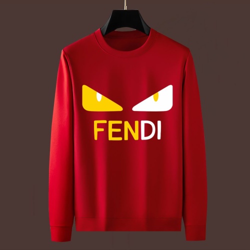 Fendi Hoodies Long Sleeved For Men #1251079 $48.00 USD, Wholesale Replica Fendi Hoodies