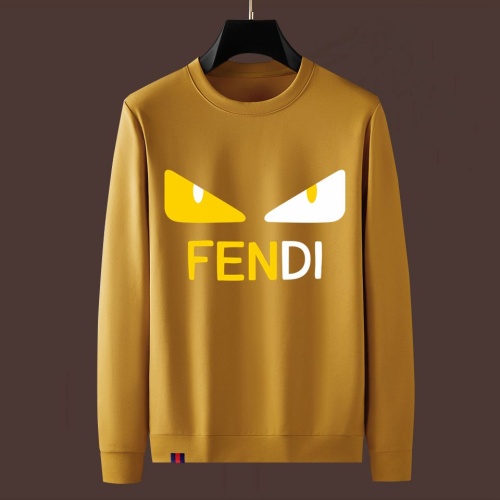 Fendi Hoodies Long Sleeved For Men #1251080 $48.00 USD, Wholesale Replica Fendi Hoodies