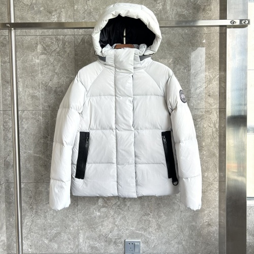 Canada Goose Down Feather Coat Long Sleeved For Women #1251097 $190.00 USD, Wholesale Replica Canada Goose Down Feather Coat