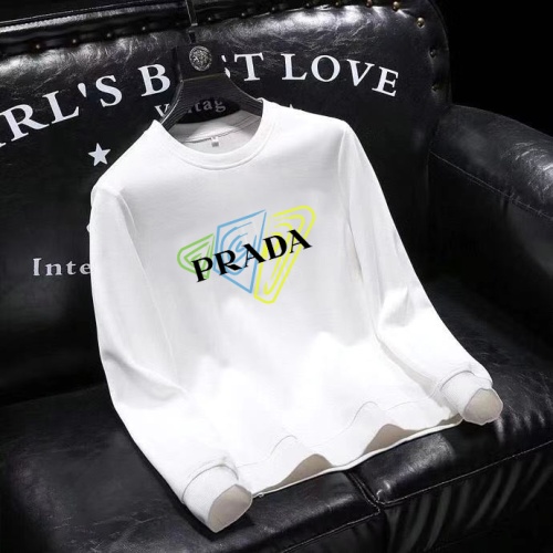 Prada Hoodies Long Sleeved For Men #1251099 $45.00 USD, Wholesale Replica Prada Hoodies