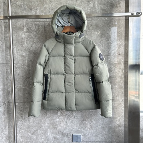 Canada Goose Down Feather Coat Long Sleeved For Women #1251100 $190.00 USD, Wholesale Replica Canada Goose Down Feather Coat