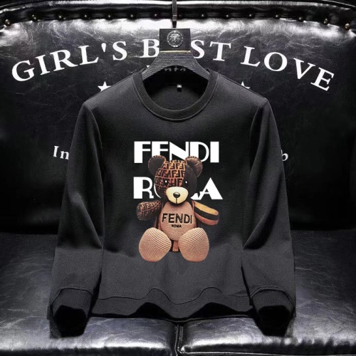 Fendi Hoodies Long Sleeved For Men #1251117 $45.00 USD, Wholesale Replica Fendi Hoodies